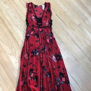 Free people maxi bohemian dress